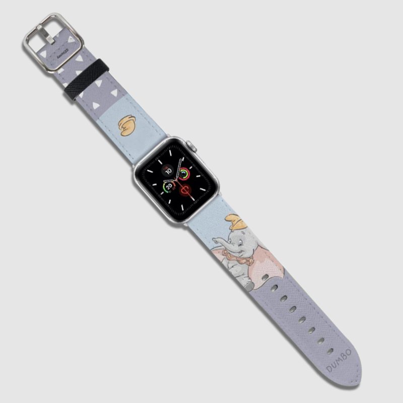 Disney Apple Watch 42-44mm 皮革錶帶 - 小飛象