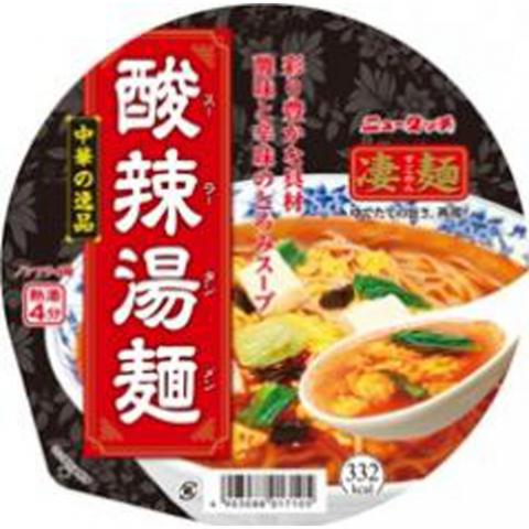 (原裝12件)ニュータッチ 凄麺中華の逸品 酸辣湯麺 