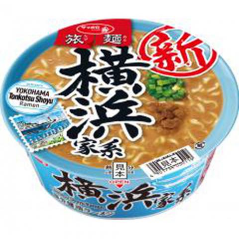(原裝12件)サッポロ一番 旅麺 横浜家系豚骨醤油ラーメン 