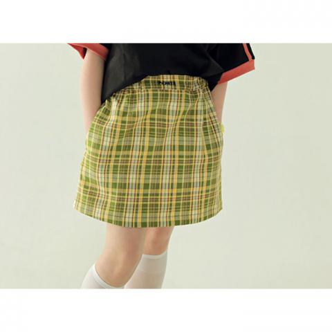 PCHESS-피치스-Skirt-Cotton