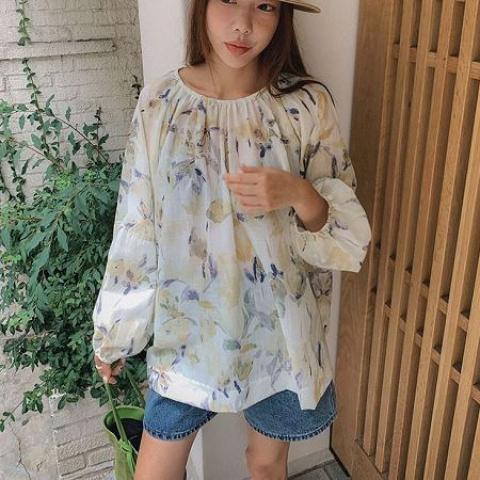 hanaunni 雪紡衫