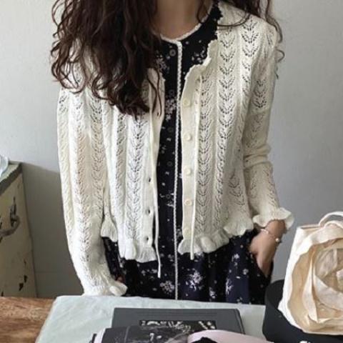 therosebay 針織開衫