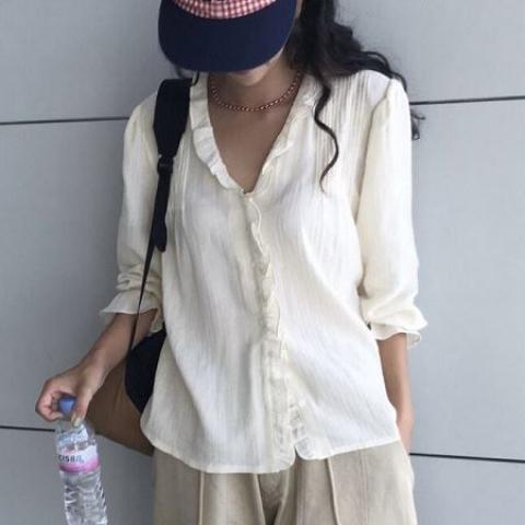 oatand 雪紡衫