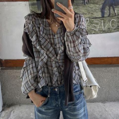 maymay 雪紡衫