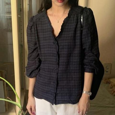 yurie 雪紡衫