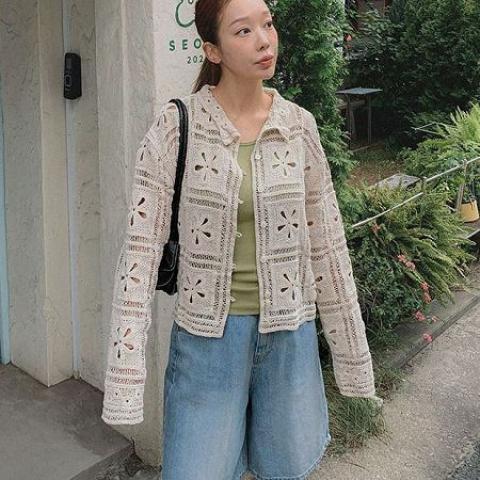 hanaunni 針織開衫
