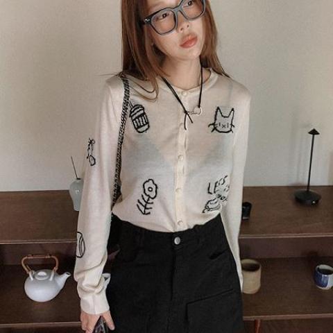 hanaunni 針織開衫