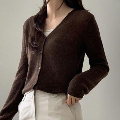 naive-silhouette 針織開衫