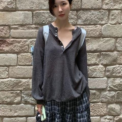 maybe-baby 針織開衫